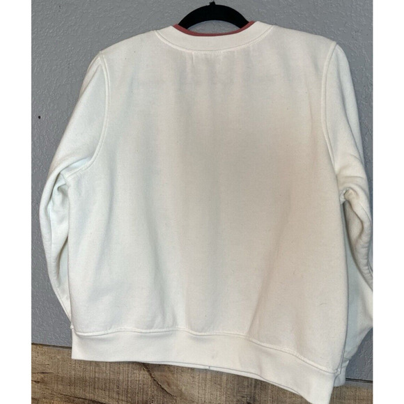 VINTAGE x SHENANIGANS Cardigan Sweater Womens Sz L Embroidered Birds Cottagecore - Picture 5 of 16